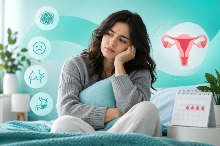 سندروم پیش از قاعدگی (PMS)