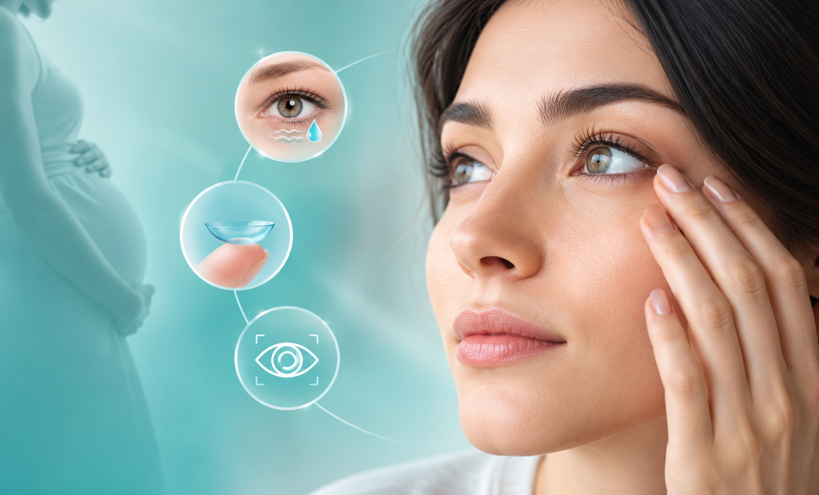 تغییرات چشم در باردارى؛ آیا مى تواند نشانه باردارى باشد؟