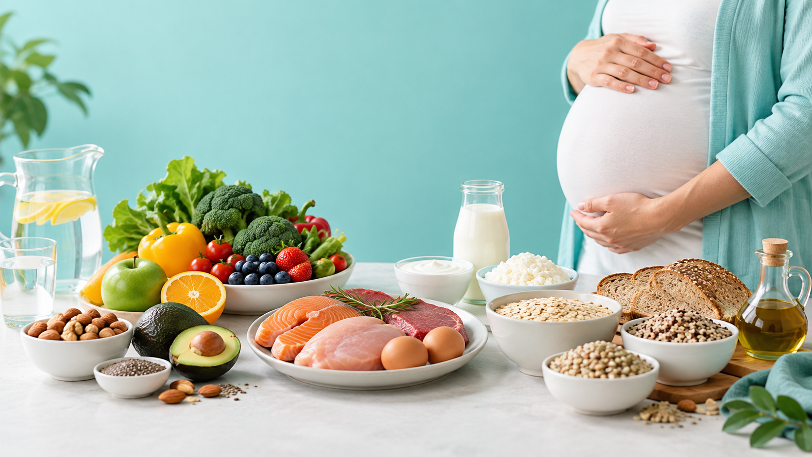 تغذیه در هفته ۳۳ بارداری؛ چی بخوریم؟