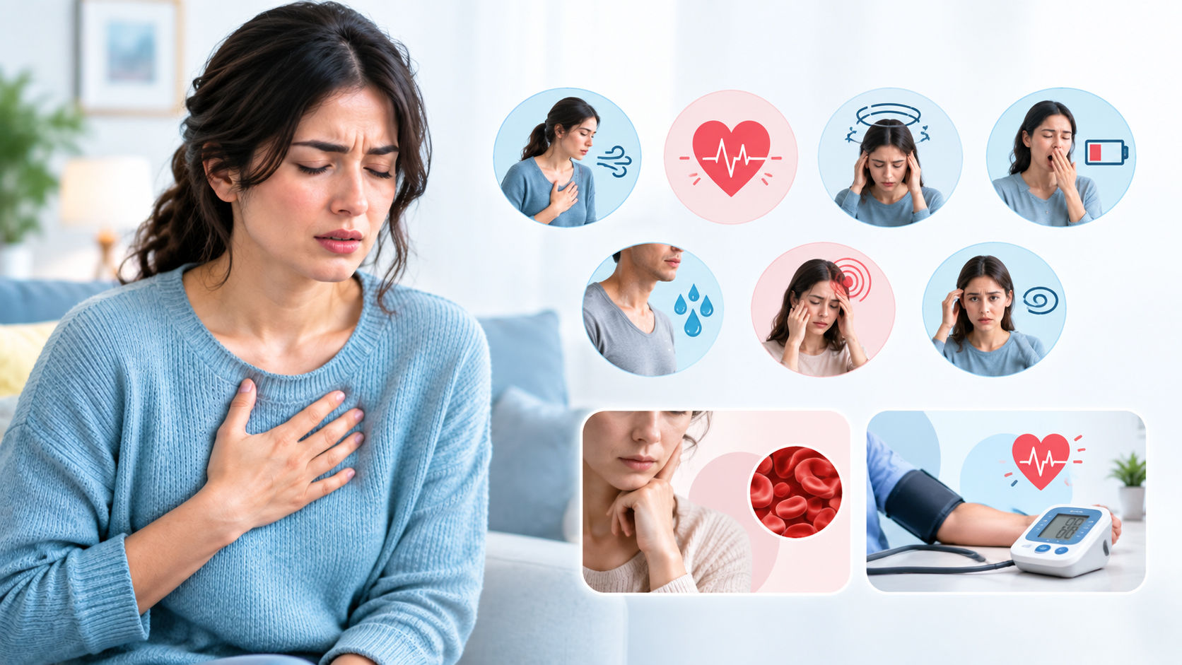 علائم هشداردهنده دیگر مشکلات قلبی