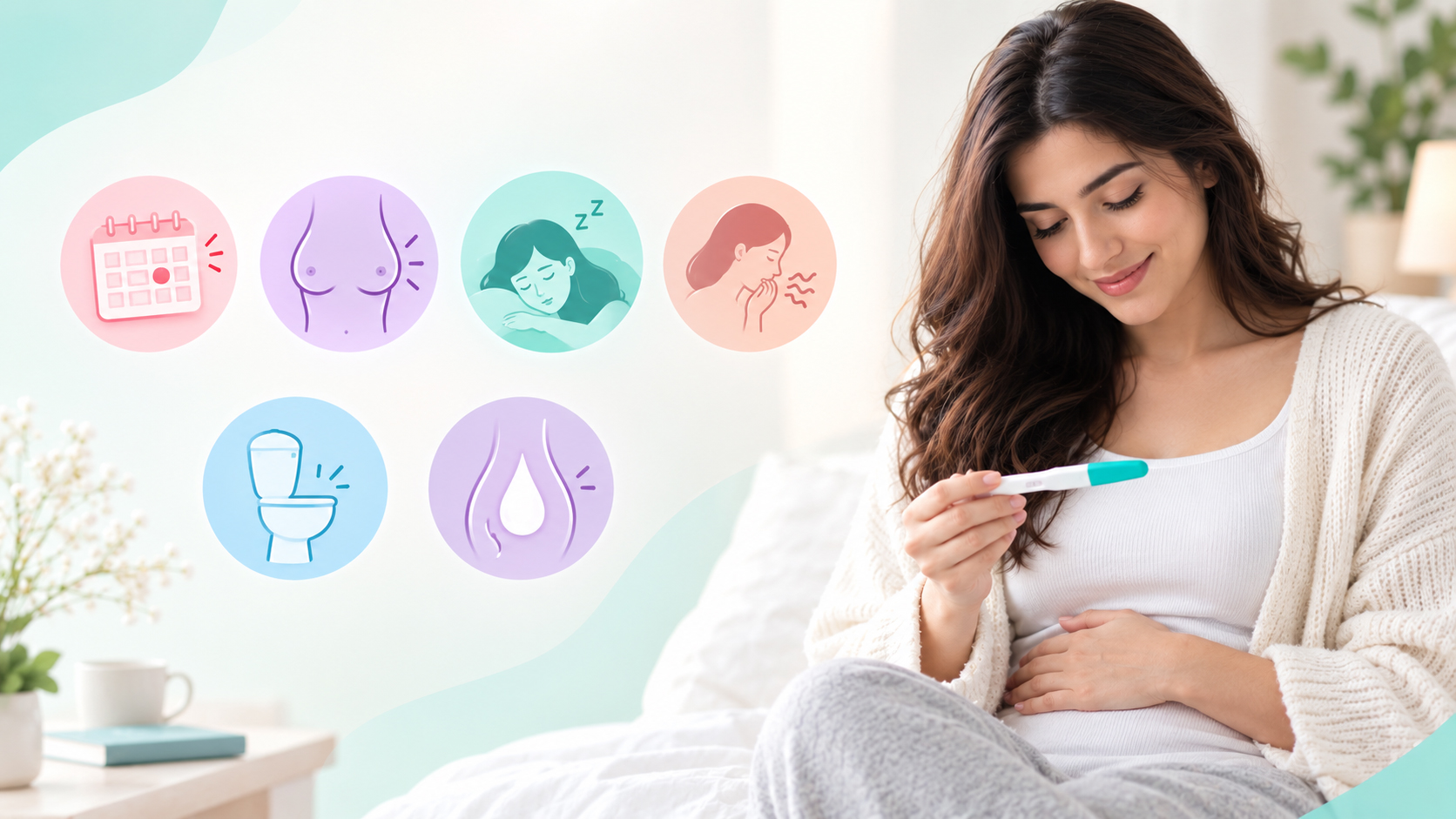 رایج‌ترین علائم اولیه بارداری چیست؟