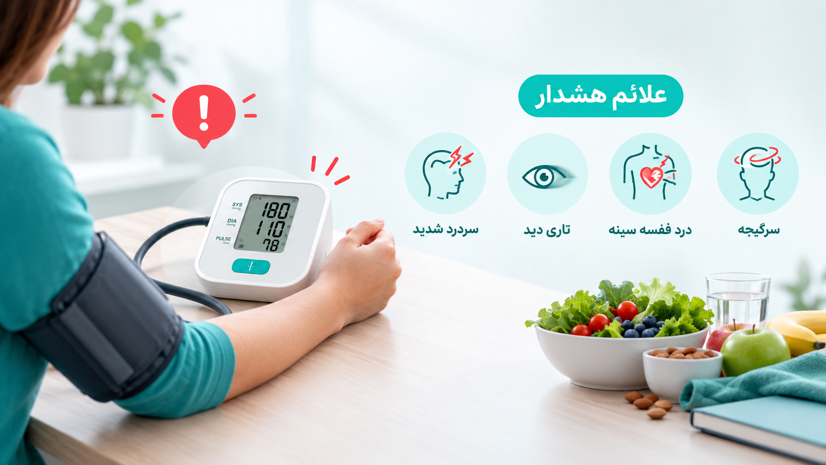 اگر فشار خیلی بالا رفت چه کنیم؟
