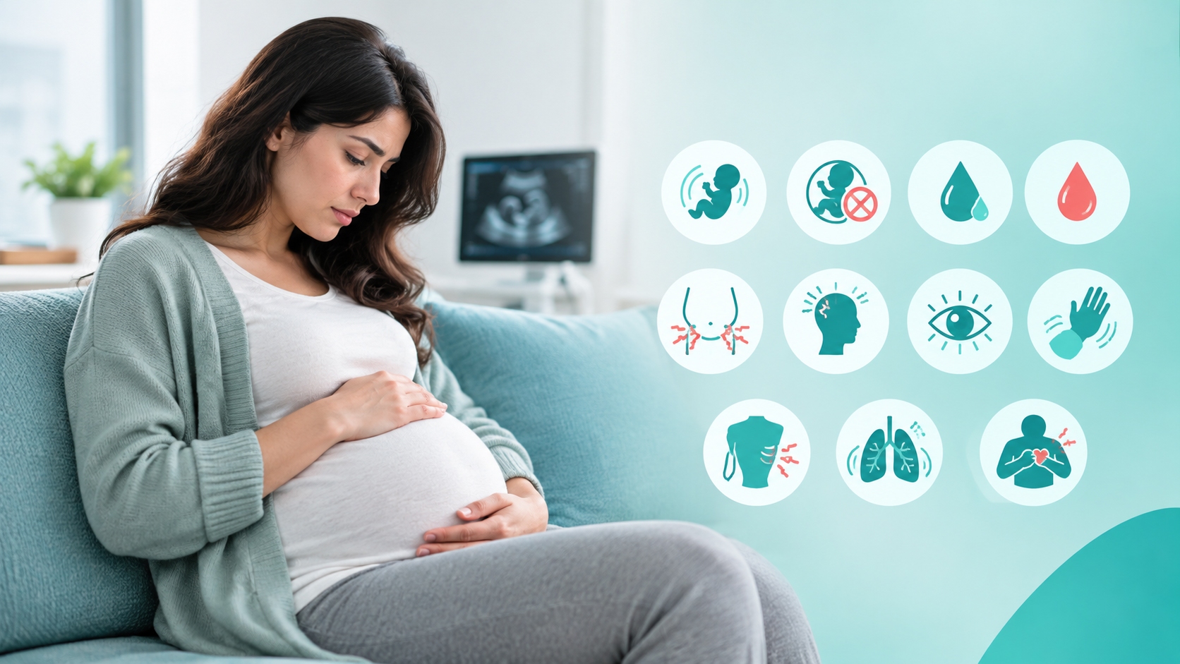 چه زمانی در هفته ۳۳ بارداری به پزشک مراجعه کنیم؟