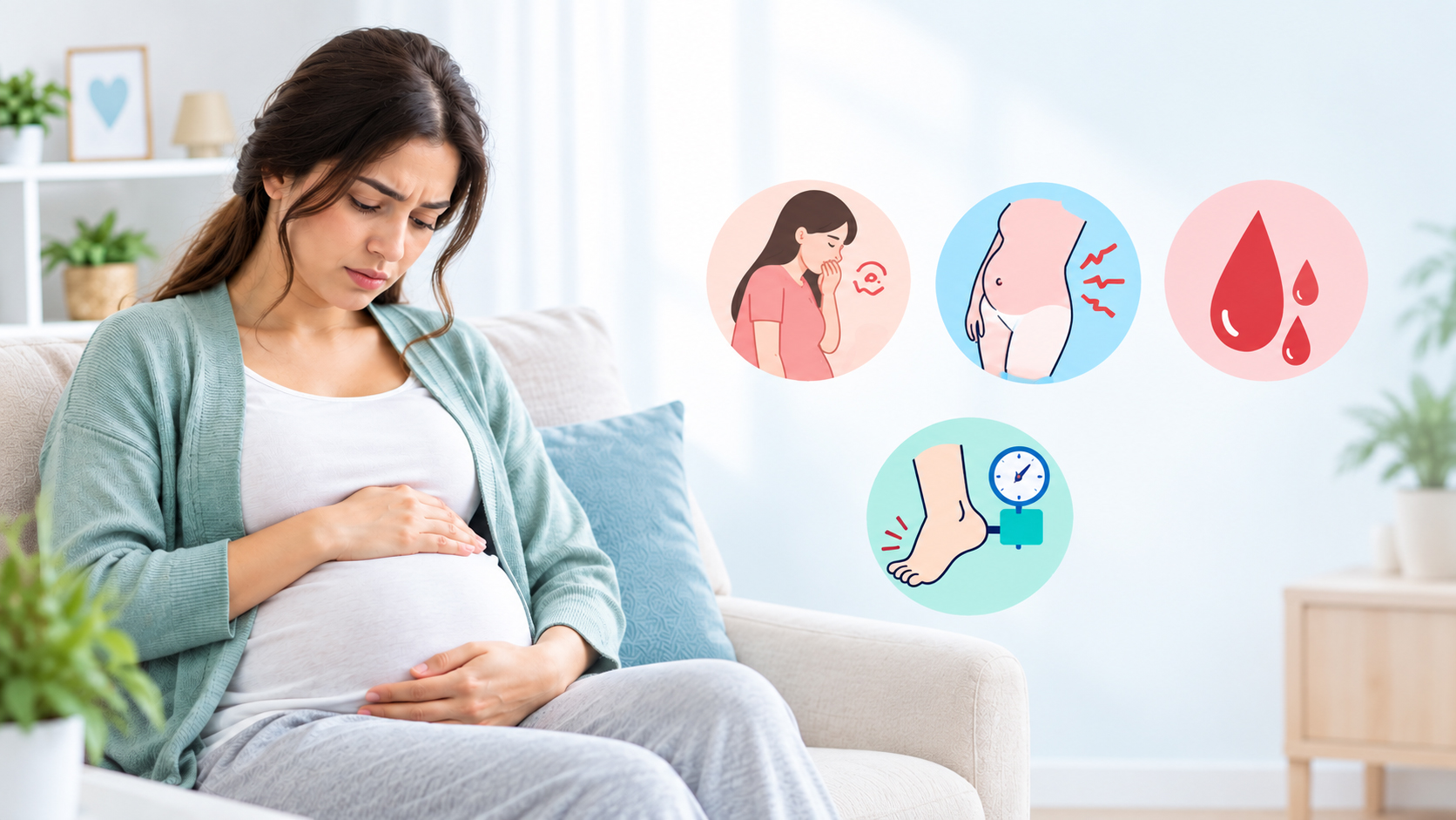 چه علائمی در بارداری نیاز به بررسی تخصصی دارند؟